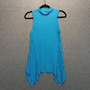 Signature Studio S asymmetrical tank SOFT chic classic buildable mock turtle